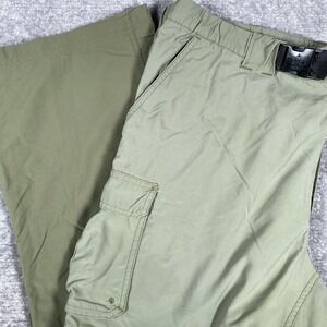 Boy Scouts‎ Uniform Convertible Pants Men's XL 40x30 Green Cargo-Shows Wear